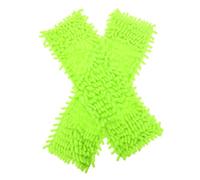 UTHCLO 2pièces Chiffon De Nettoyage Pratique Têtes De Balai à Franges Absorbantes Remplacement pour Maison Vert pour Sols Fenêtres Coins