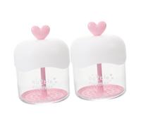 UTHCLO 2pièces Dispositif De Mousse Nettoyante Pour Visage Fabricant De Mousse Faciale Transparent Avec Structure Innovante Pour Créer Et Épaissie Compatible Avec Divers Produits De