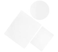 UTHCLO 3 Pièces Plaques de Transfert Gel Réutilisables pour Garçon Fille et Ronde Plaque Monoprint Flexible et Transparente pour Impression Artistique Scrapbooking et Loisirs Créatifs