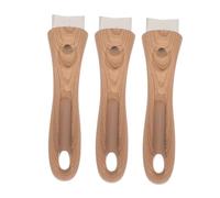 UTHCLO 3 Pièces Poignée Casserole Bakélite Anti-brûlure Poignée Amovible Effet Grain Remplacement Facile avec Vis pour Faitout et Poêles