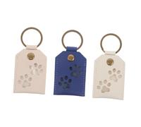 UTHCLO 3 Pièces Porte-clés Commémoratif pour Poils Animaux Support Transparent pour Stockage de Poils de Chien et Chat Accessoire Pratique et Sentimental pour Garder la Mémoire de Votre