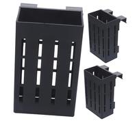 UTHCLO 3 pièces Support de Plantes Aquatiques Suspendu pour Aquarium Lot de Paniers Creux pour Racines Pots Hydroponiques pour Aménagement Paysager de Vivier Poisson et Cachette