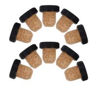 UTHCLO 30 Pièces Bouchons Liège Souple Forme T pour Bouteilles Verre Bouchons de Bouteille Réutilisables pour Vin Bière Conservateur Parfum et Projets Décoratifs