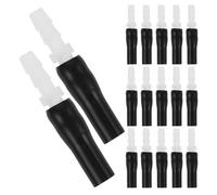 UTHCLO 30 Pièces de Raccords en Plastique pour Tubes D'oxygénation D'aquarium, Connecteurs Anti-éclatement Compatibles pour Pompes à Air, Adaptés aux Aquariums d'eau Douce et