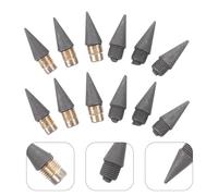 UTHCLO 30 pièces Recharges Pointe Crayon Sans Encre Écriture Douce pour Artistes Étudiants et Professionnels