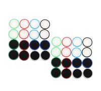 UTHCLO 32 Pièces Embouts de Rechange en Silicone pour Joysticks de Jeu Antidérapants Compatibles avec Manettes de Console Switch Protection Contre Les Rayures
