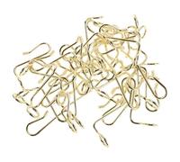 UTHCLO 36 Pièces Crochet D’extension de Placard, Mini Clip de Fixation | Acier Inoxydable Doré, Rangement Gain de Place, Réorganisation Rapide, pour Loyers, Voyages et Uniformes
