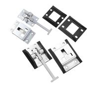 UTHCLO 4 Ensembles Lot de Crochets de Porte pour Camping Acier Inoxydable Loquets Résistants Aux Intempéries pour Portes Extérieures de Remorque Remplaçants Robustes et Durables