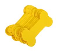 UTHCLO 4 Papier Sacrificiel Jaune Os pour Commémoration Chinoise de Chien Articles Crémation Papier pour Rituel de Souvenir et Funéraire