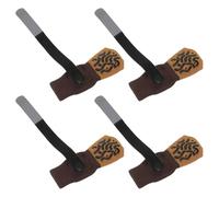 UTHCLO 4 Pièces Chaussettes Antidérapantes pour Chien S Protection des Pattes avec Particules Antidérapantes Confort Élastique et Lavables pour Sols Durs Intérieurs et Promenades
