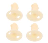 UTHCLO 4 Pièces Coussinets Plastique Antidérapants pour Plateau de Balance Supports de Rechange pour Pèse-personne Électronique Stables et Faciles à Nettoyer pour Usage Cuisine et