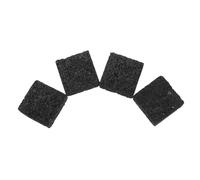 UTHCLO 4 Pièces Diffuseur en Roche Volcanique Noire 4 Pcs - Pierres Naturelles D’Aromathérapie pour Diffusion Passive D’Huiles Essentielles, Portable pour Maison, Bureau, Voiture et