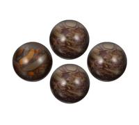 UTHCLO 4 Pièces Lot de Balles de Massage Pierre pour Mains Boules de Fitness et Renforcement Préhension Massage Traditionnel Chinois pour Rééducation et Coordination