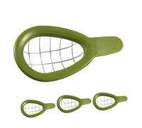 UTHCLO 4 Pièces Outil de Coupe Avocat Acier Inoxydable de Trancheur et Dénoyauteur Ergonomique pour Préparation de Salades et Fruits Facile à Nettoyer et