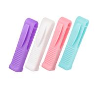 UTHCLO 4 pièces Ouvre Ampoule Plastique Format avec Rainure Ergonomique Dispositif Sûr pour Infirmières Lot de Couleurs Assorties de Flacons Verre