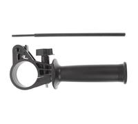 UTHCLO 4 Pièces Poignée Latérale Réglable pour Perforateur à Percussion, en Plastique Noir, Anneau Intérieur Ajustable, Plage de Serrage 41-44mm, Poignée Auxiliaire Fiable pour Travaux