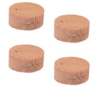 UTHCLO 4 pièces Set de Patins Liège pour Clé Eau de Trombone Accessoires de Remplacement Durables Liège Naturel pour Instruments à Vent Adaptés Aux Trombonistes