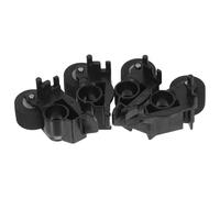 UTHCLO 4 Pièces Tape Recorder Pinch Roller Plastic Pulley for Cassette Decks Noise-reducing Pression Roller for Vintage Tape Recorder and Stereo Players