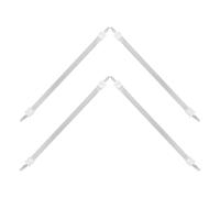 UTHCLO 4 Pièces Tube Quartz Céramique pour Chauffage Infrarouge, Élément Chauffant Uniforme et Rapide, Adapté pour Radiateurs D'appoint en Espaces Compacts
