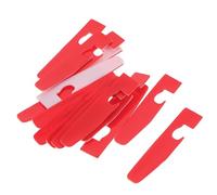 UTHCLO 40 Patins de Pied Presseur en Plastique Adhésifs pour Machine à Coudre Surjeteuse Compatibles Quatre Fils Patins Solide et Résistants à L’Usure Lot de 40 Pièces pour Couture