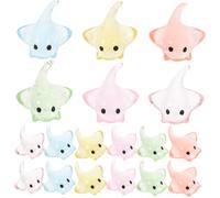 UTHCLO 40 Pièces Miniature Resin Fish Ornaments Micro Landscape Ocean Animals Decorations for Aquarium Fish Tank Accessories