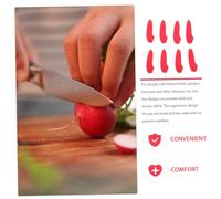 UTHCLO 40 pièces Protections Pointe Cutter Plastique Manchons de Sécurité Multi-usage pour Lames de Couteaux de Cuisine et Coupe-bordures Anti-coupures Essentielle