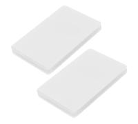 UTHCLO 400 pièces Pochettes de Plastification Thermiques Transparentes Film Protecteur Imperméable pour Photos et Documents
