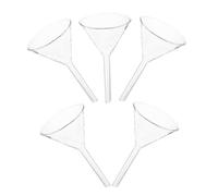 UTHCLO 5 pièces Entonnoir Verre Triangle pour Chimie Analytique Outil Réutilisable et pour Expériences Laboratoire