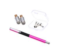 UTHCLO 5 pièces Stylet Tactile Lot de Stylo Capacitif Rose avec Embouts de Remplacement pour Écrans Tactiles Tablette Smartphone Écriture Fluide