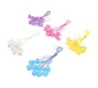 UTHCLO 50 pièces Boîte à Dents de Lait pour Garçon Fille Organisateur de Souvenirs Coloris Aléatoires pour Conserver Dents de Lait pour Fête Anniversaire et Autres Couleur