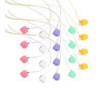 UTHCLO 50 Pièces Boîte de Conservation de Dents de Lait avec Lanière Boîte à Souvenirs pour Garçon Fille et Garçon Fille Polyvalente pour Dents Perdues Bijoux et Petits Trésors Cadeau