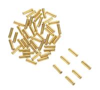 UTHCLO 50 pièces Brooch Pin Backings With Safety Caps Straight Lapel Stick Pin Ends For DIY Jewelry Crafting Reusable Locking Stoppers For Secure Attachment