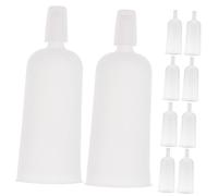 UTHCLO 50 Pièces Pulvérisateur D'extrémité De Tuyau Pour Liquide Distributeur De Flacon à Pompe Transparent Mini Flacons Compte-gouttes Pour Les Voyages Décapsuleur De Flacon Type Blanche