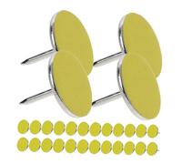 UTHCLO 50 Pièces Punaises Réfléchissantes Marqueurs de Camping Nylon Acier Étanches pour Randonnée Chasse Extérieur