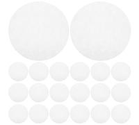 UTHCLO 50 Séparateurs de Rangement en Feutrine Épaisse pour Assiettes et Vaisselle Protège-Assiettes Ronds Blancs 267 CM Organiseur Pratique pour Placard Cuisine Réduit Bruit et