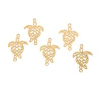 UTHCLO 5pièces Pendentif Tortue De Mer Acier Inoxydable Pour Bijoux Accessoires Animaux Pour Fabrication De Colliers Et Bracelets Breloques De Bricolage