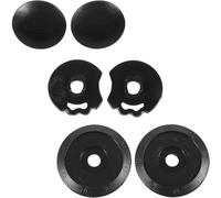 UTHCLO 6 pièces Set de Base de Mécanisme pour Casque Moto Accessoires Robustes Compatibles avec Plusieurs Modèles Installation Facile pour Mise à Niveau du Support de Visière