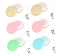 UTHCLO 6pièces Chiffon Macaron De Nettoyage Pour Écrans De Téléphone Et Lunettes Outils De Nettoyage Pratiques Et Décoratifs Pour Écrans Délicats