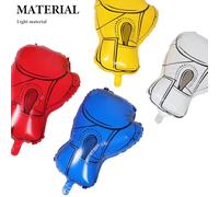 UTHCLO 8 Ballons De Fête Sur Le Thème Du Kickboxing De Boxe Décorations De Fête D’Anniversaire Sur Le Thème De La Boxe Centre De Table