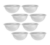 UTHCLO 8 Moules à Gâteau Demi-Sphériques en Alliage d'Aluminium 58X28 CM Moules Antiadhésifs pour Mini-Desserts Pâtisserie DIY Fabrication de Savons et Bombes de Bain