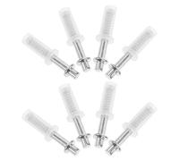 UTHCLO 8 pièces Kit de quincaillerie pour porte pliante avec charnières métalliques, système d’assemblage rapide, pour porte et placard