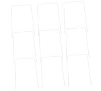 UTHCLO 9 pièces Set de Cerceaux Croquet Remplacement Portail Carré Robuste pour Jeu Extérieur Familial Installation Facile pour Jardin et Pelouse