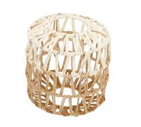UTHCLO Abat-jour Corde de Papier Tissé Main Abat-jour pour Lampe Suspendue ou Plafonnier Style Naturel pour Salon Salle à Manger Décor Maison Élégant