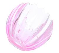 UTHCLO Abat-jour en Verre Forme Tulipe Rose Diamètre 4,2 Cm pour Lampe de Bureau ou Plafonnier, Construction Sûre et Lisse, Design Décoratif Adapté aux Réunions Familiales