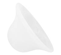 UTHCLO Abat-Jour en Verre Transparent de Champignon Diamètre Moyen Abat-Jour de Plafond pour Décoration Intérieure et Éclairage Polyvalent