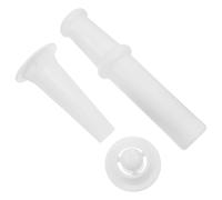 UTHCLO Accessoire pour Hachoir à Viande en Plastique 3 Pièces pour Hachoir N°5, Poussoir, Tasseur et Embout à Saucisse, Compatible la Cuisine Maison pour Fabrication de Saucisses