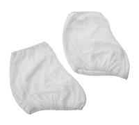 UTHCLO Accessoires de patinage artistique : couvre-chaussures en velours blanc, lavables, adaptés aux sessions de roller skating pour enfants tailles 34-38