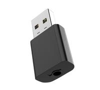 UTHCLO Adaptateur Audio sans Fil 5.0 2-en-1 Émetteur-récepteur aux 3,5 Mm pour Voiture et Système Stéréo, Compatible PC TV, Transmission Stable sans Latence, Usage Domestique et Mobile,