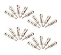 UTHCLO Adaptateur d'Antenne Radio à 3 Broches pour Autoradio Kit de 20 Pièces Connecteur Iso vers Din Compatible Installation Audio Voiture Améliore Réception FM/Am Usage Automobile