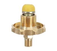 UTHCLO Adaptateur pour Réservoir de Propane en Laiton Raccord Mâle Npt et Fileté Compatible Cartouche de Gaz Portable pour Camping et Cuisson en Extérieur Connecteur Rapide Solide